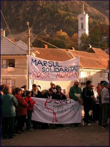 Goldtagebau bedroht Rosia Montana